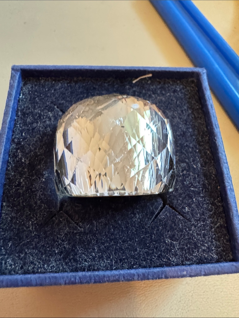 Swarovski Nirvana ring, size 58